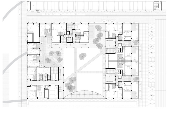  plan de rdc © Armand Nouvet Architecture (ANa)